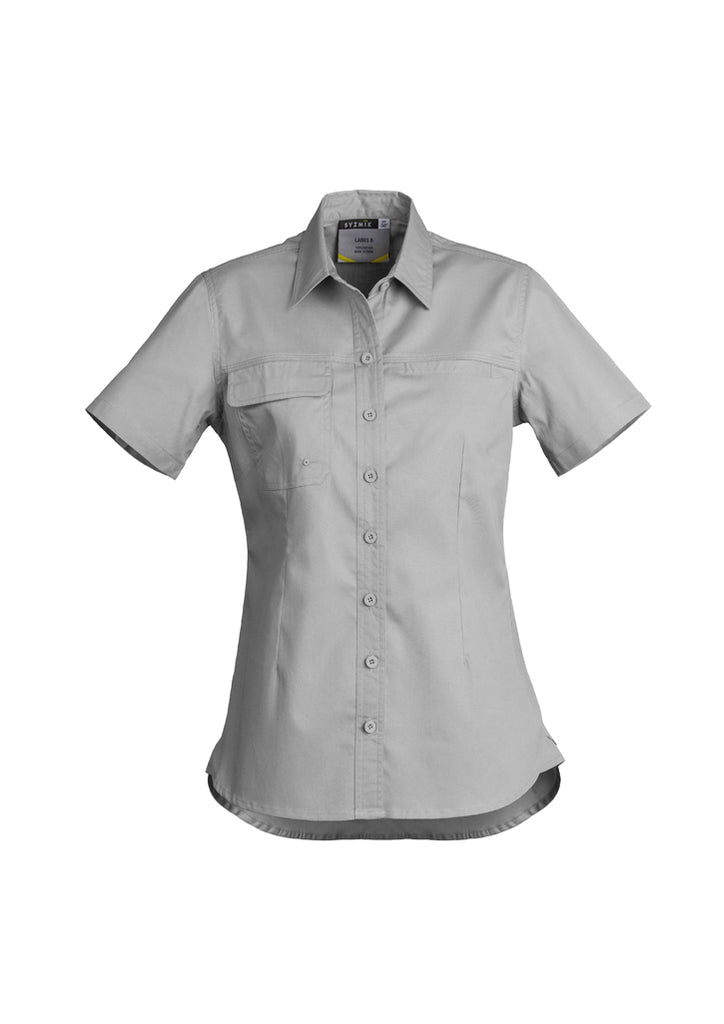 Syzmik-Syzmik Womens Lightweight Tradie S/S Shirt-Discount Workwear NZ