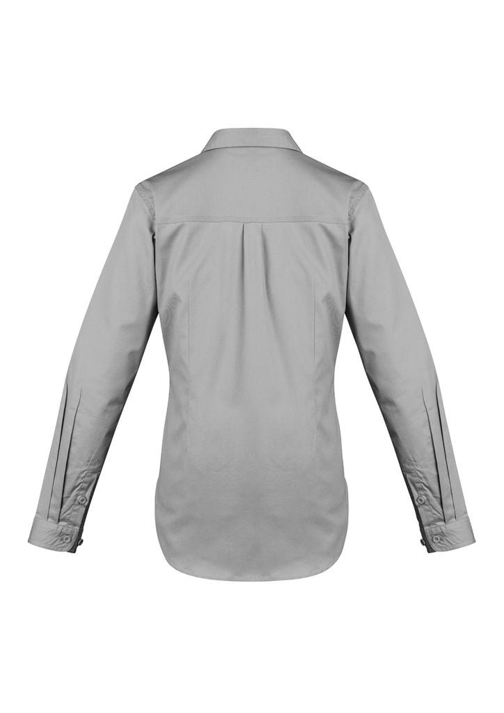 Syzmik-Syzmik Womens Lightweight Tradie L/S Shirt-Discount Workwear NZ